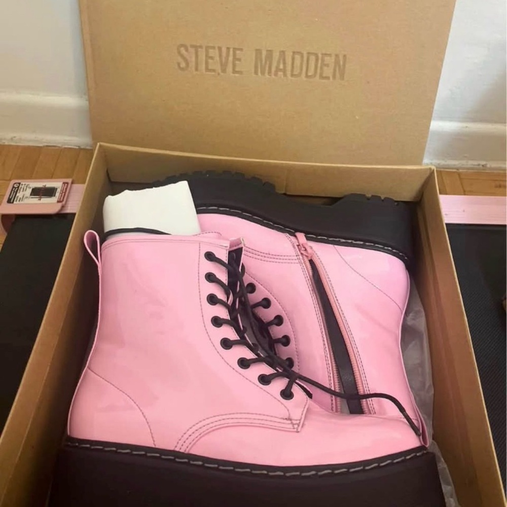 NEW Steve Madden Pink Women's Boots